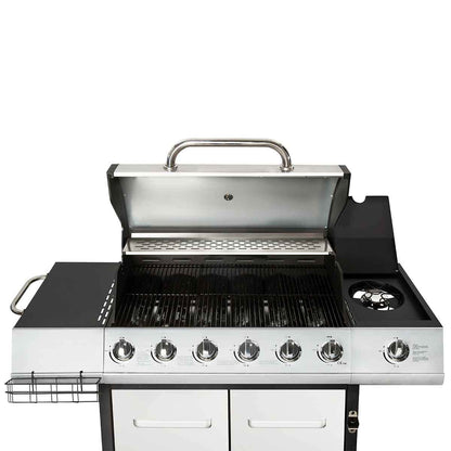 Charles Bentley 7-Burner Premium Gas BBQ with Side Burner
