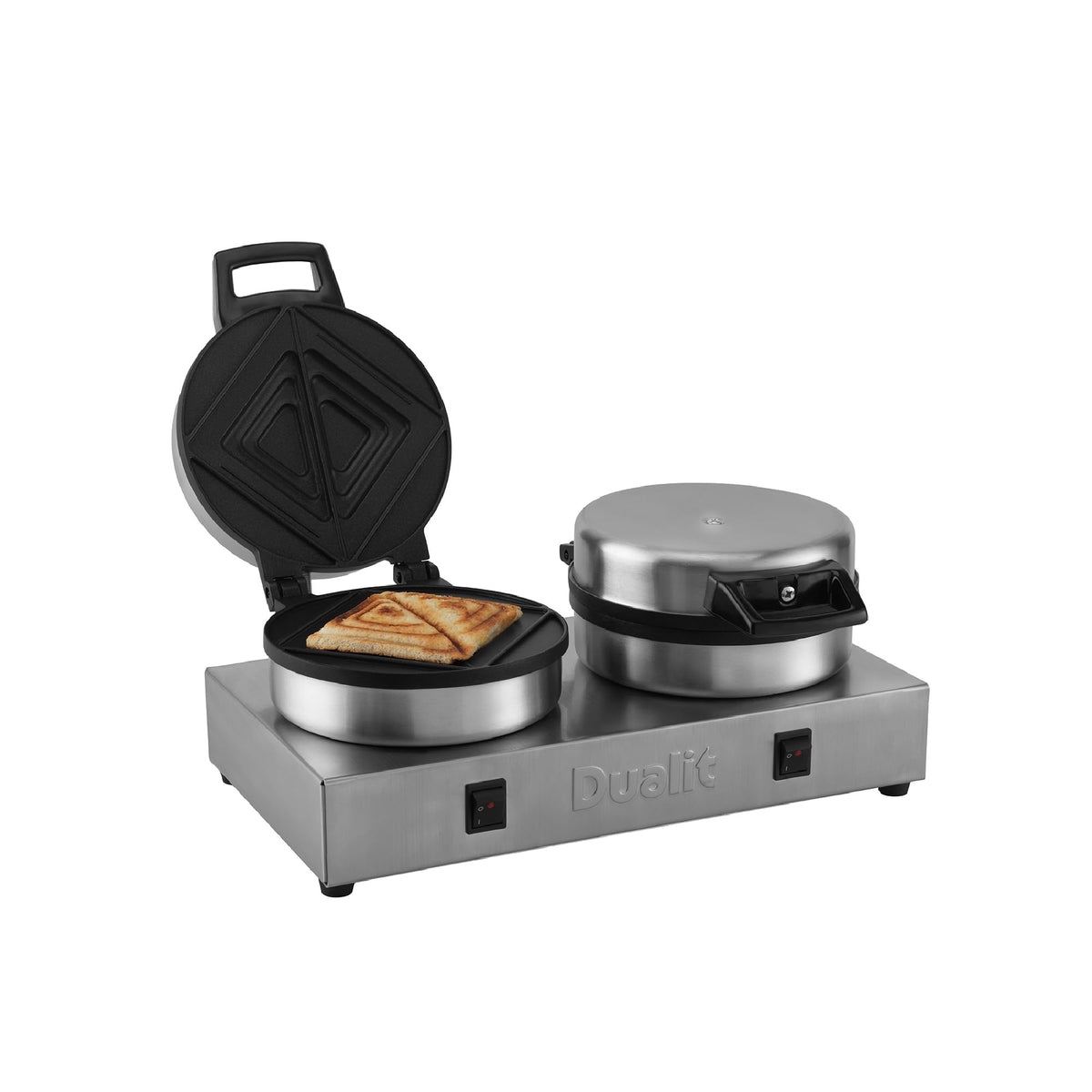 Dualit Double Contact Toaster & Toastie Maker – Stainless Steel