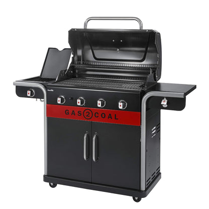 Char-Broil Gas2Coal 440 Hybrid Gas & Charcoal BBQ Grill