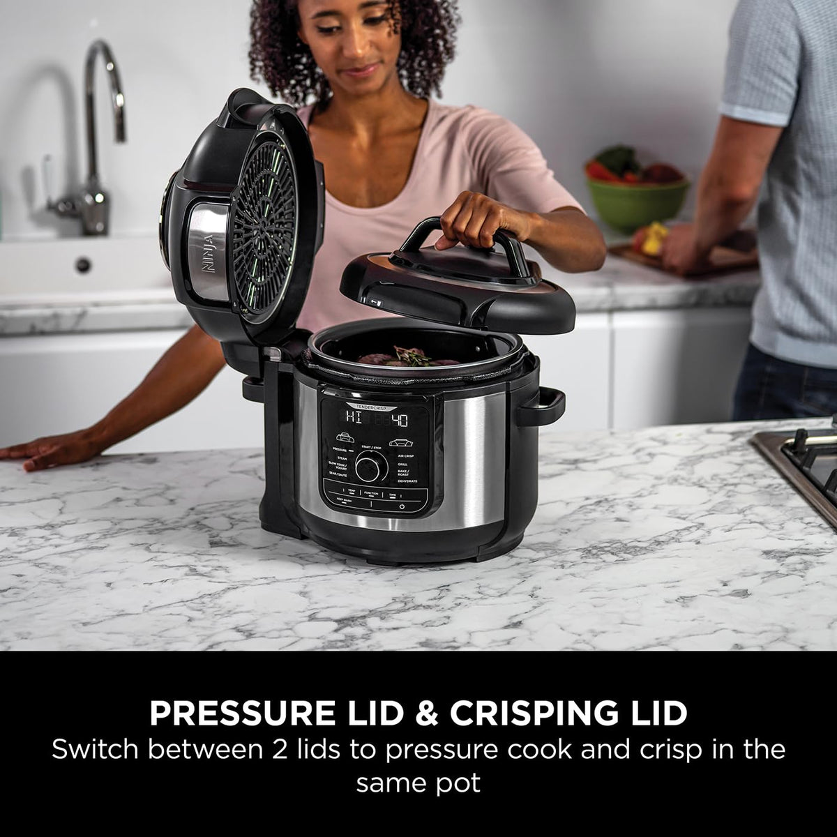 Ninja Foodi MAX 9-in-1 Multi Cooker 7.5L – Pressure Cook & Air Fry