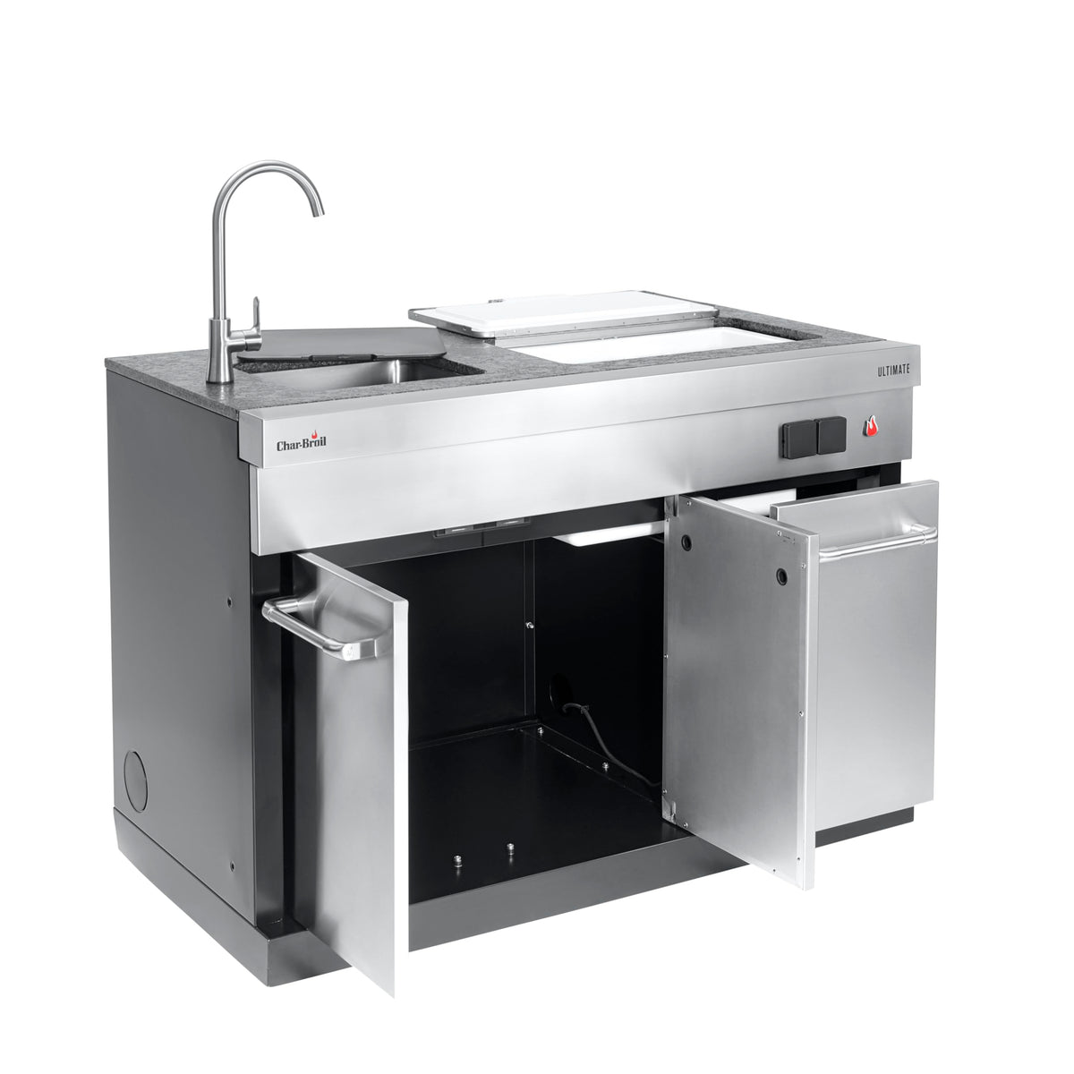 Char-Broil Ultimate Entertainment Unit, Stainless Steel