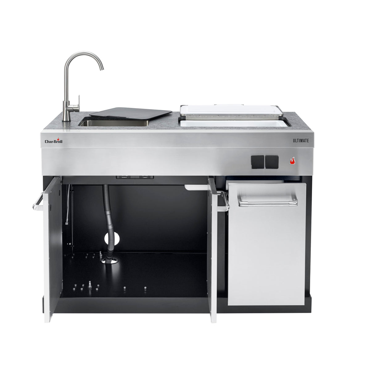 Char-Broil Ultimate Entertainment Unit, Stainless Steel