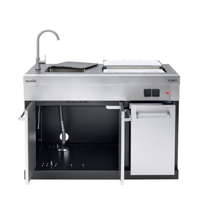 Char-Broil Ultimate Entertainment Unit, Stainless Steel