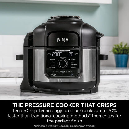 Ninja Foodi 9-in-1 Multi Cooker 6L – Pressure Cook & Air Fry – OP350UK