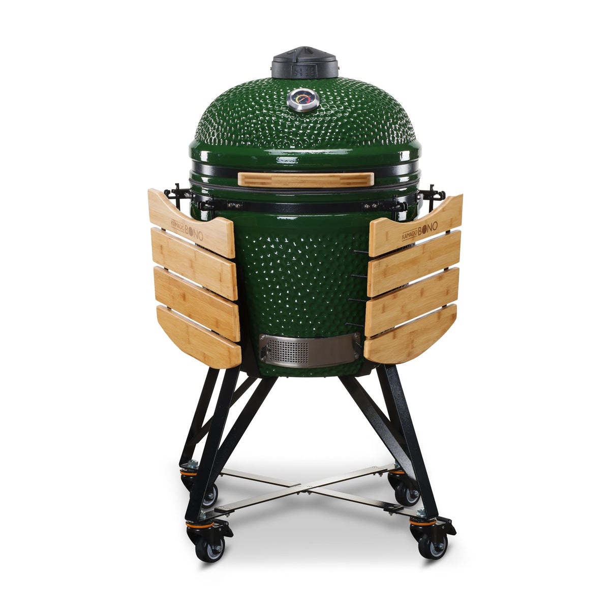 Kamado Bono 21" Ceramic Charcoal BBQ Grill & Smoker – Green
