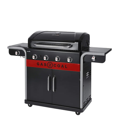 Char-Broil Gas2Coal 440 Hybrid Gas & Charcoal BBQ Grill