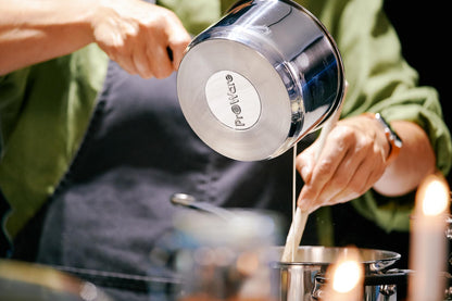 ProWare Stainless Steel 5-Piece Saucepan Set with Frying Pan