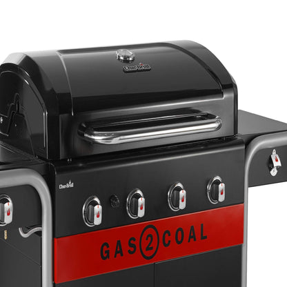 Char-Broil Gas2Coal 440 Hybrid Gas & Charcoal BBQ Grill