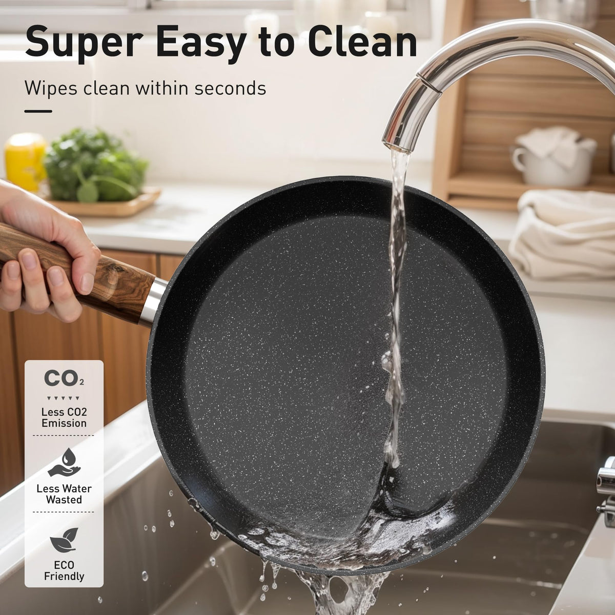 Kitchen Academy 30-Piece Non-Stick Pots and Pans Cookware Set