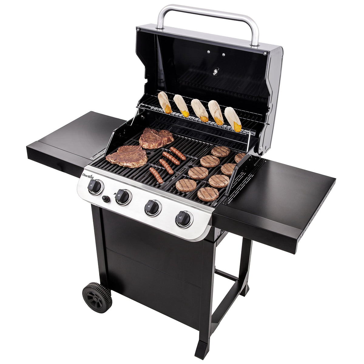 Char-Broil Convective 410 B 4-Burner Gas BBQ with Cast Iron