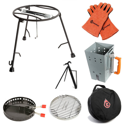CampMaid 7-Piece Dutch Oven & Outdoor Cooking Accessory Set