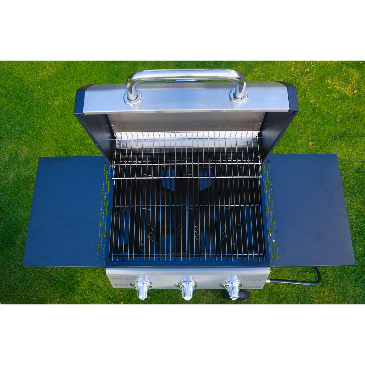 Grill Boss 3-Burner Portable Propane Gas BBQ Grill with Lid
