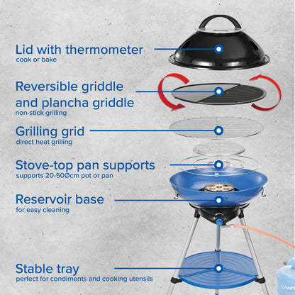 Campingaz Party Grill 600 Portable Camping BBQ & Stove
